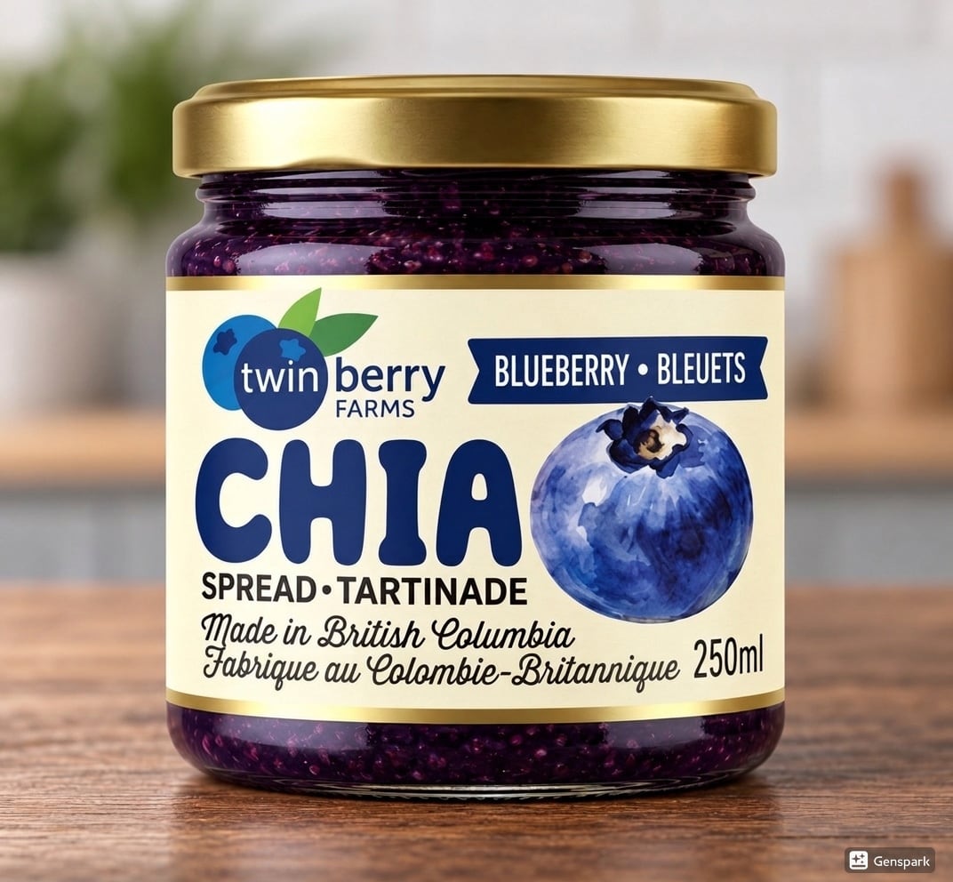 Blueberry Chia Spread