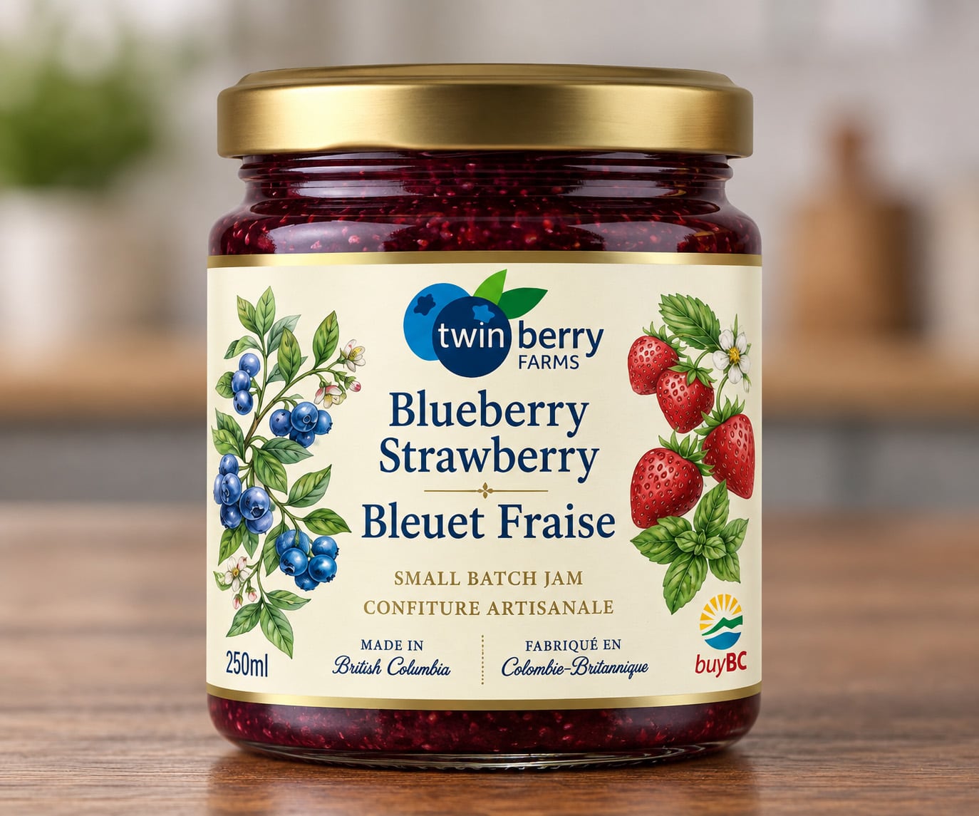 Blueberry Strawberry Jam